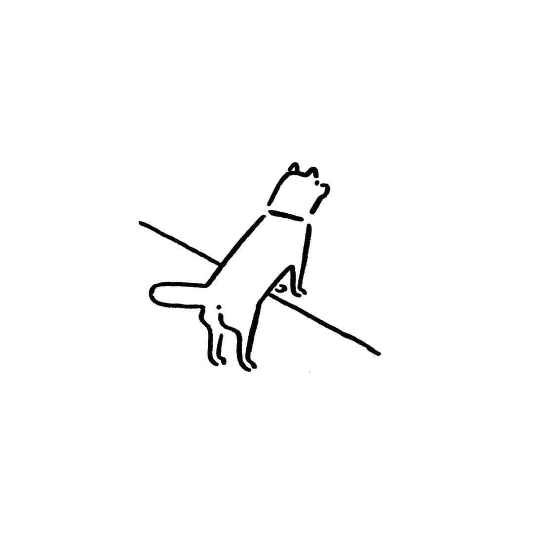 Yu Nagabaさんのインスタグラム写真 - (Yu NagabaInstagram)「Dog @halfbyが飼って犬を描きました。新しいアルバム発売おめでとうございます！！！ #dog #yunagaba #kaerusensei #長場雄」9月7日 23時06分 - kaerusensei