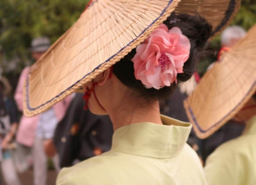 千紘れいかさんのインスタグラム写真 - (千紘れいかInstagram)「富山県の夏の風物詩「おわら風の盆」で見かけた、うなじの美しい踊り子さん。八尾の町並みも美しかったし、蕎麦も美味しかった。またいつか行けるかな？  #eoskissと夏のキロク#風の盆 #富山県 #富山 #八尾市 #踊り子 #うなじ #夏 #キャノン #浴衣 #旅 #旅行 #おわら #おわら風の盆」9月8日 0時13分 - chihiro.reika