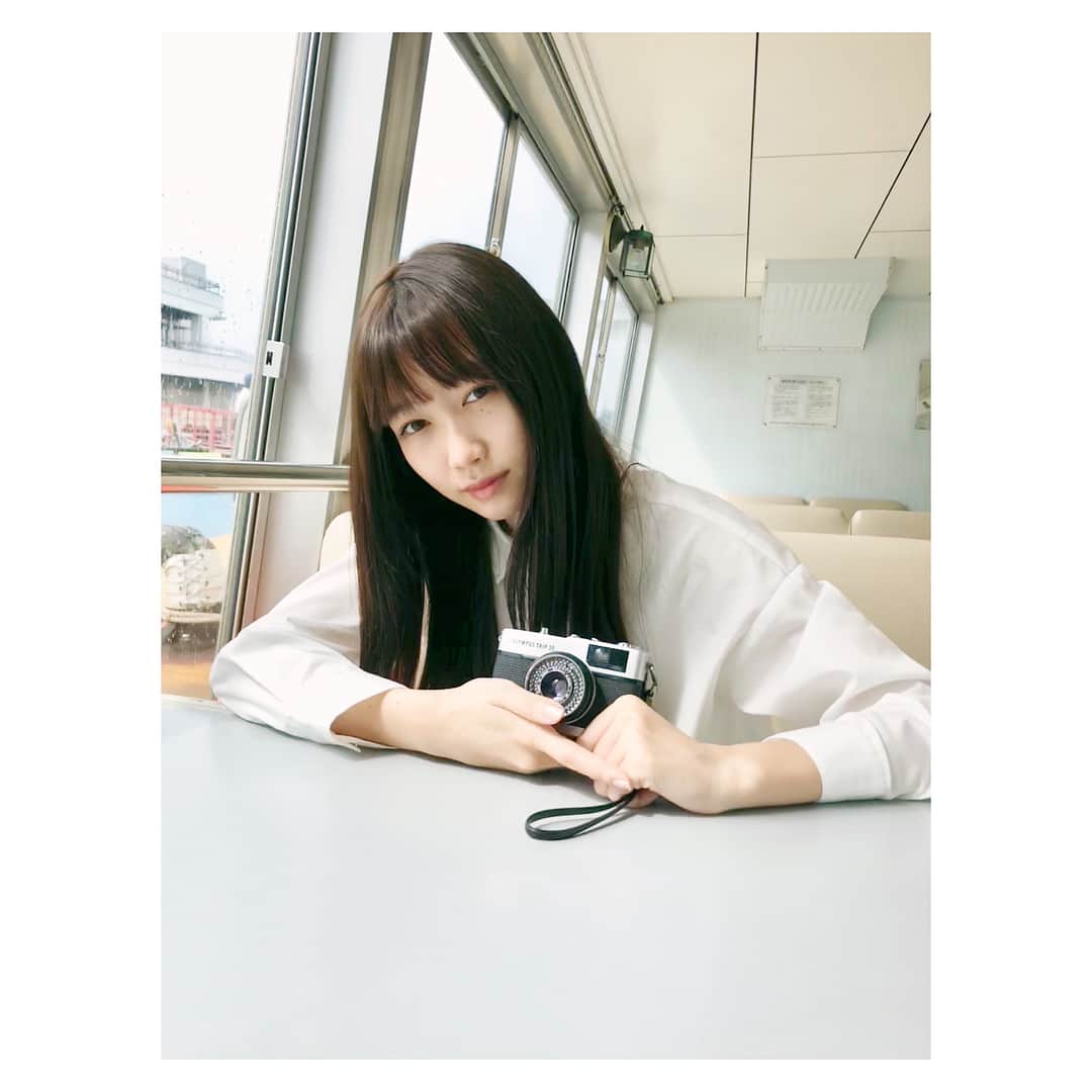 岡本夏美さんのインスタグラム写真 - (岡本夏美Instagram)「遊覧船⚓︎」9月8日 13時32分 - okamoto_natsumi