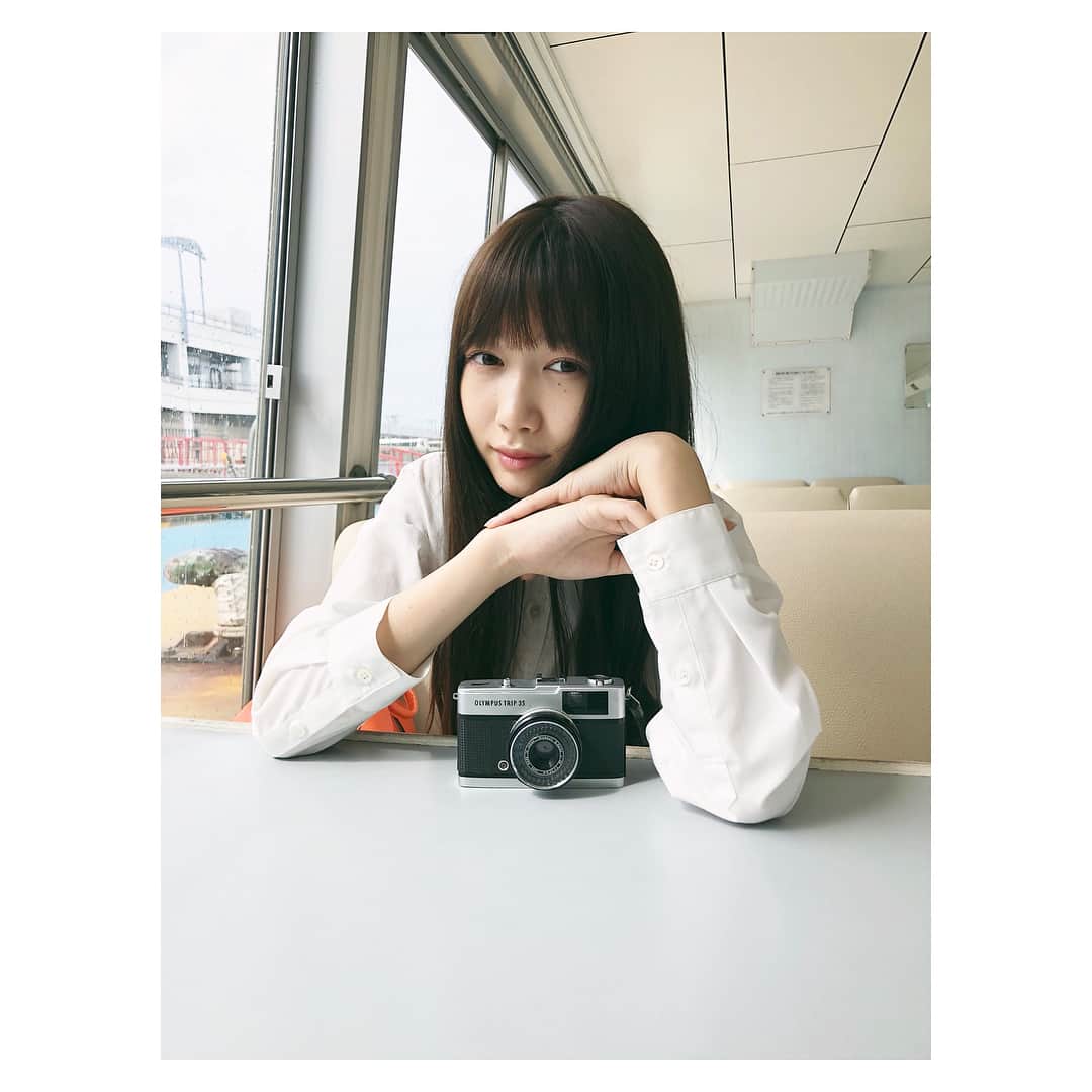 岡本夏美さんのインスタグラム写真 - (岡本夏美Instagram)「遊覧船⚓︎」9月8日 13時32分 - okamoto_natsumi
