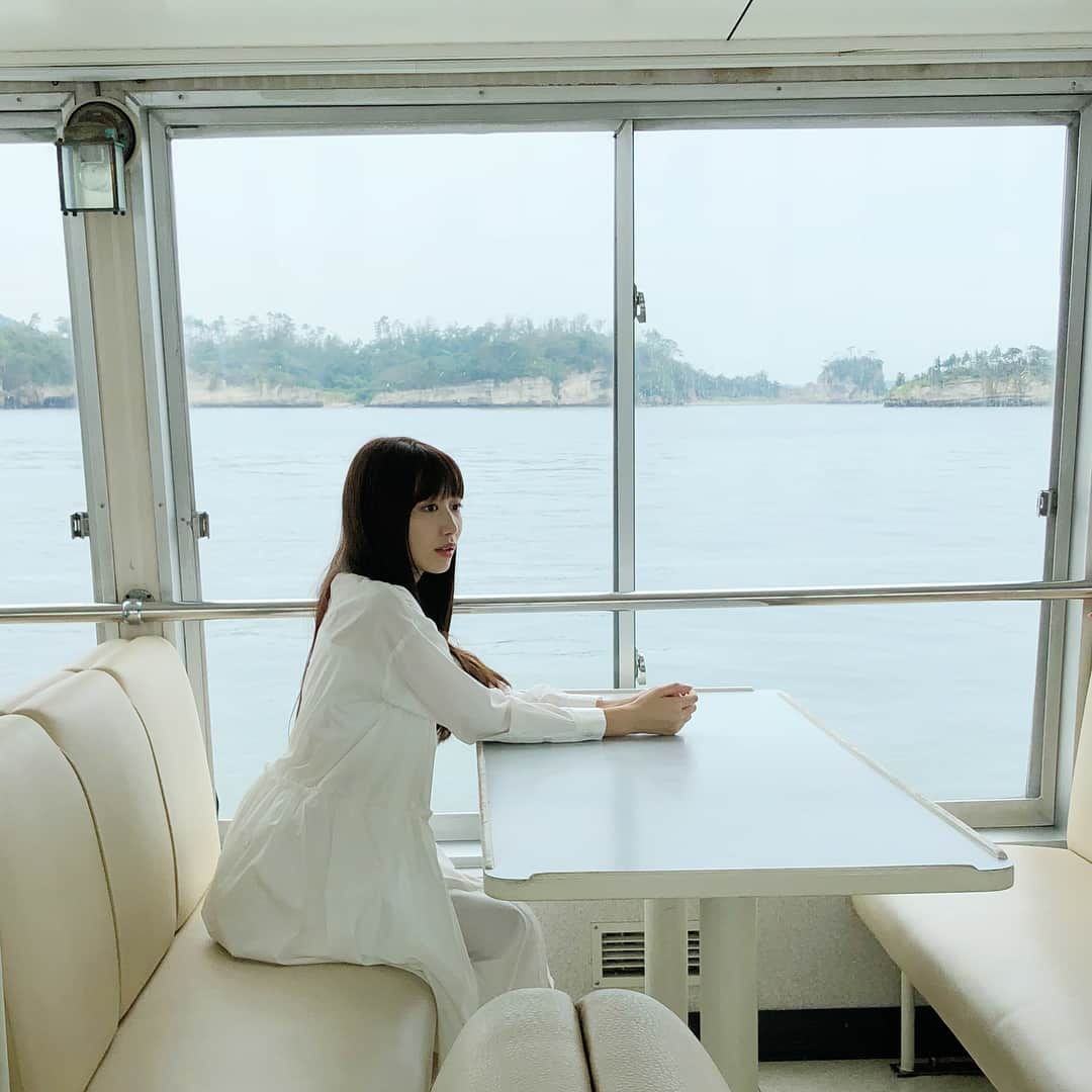 岡本夏美さんのインスタグラム写真 - (岡本夏美Instagram)「🛳📸 . 宮城県にお邪魔していました #natsuootd ワンピース #beams」9月8日 14時24分 - okamoto_natsumi