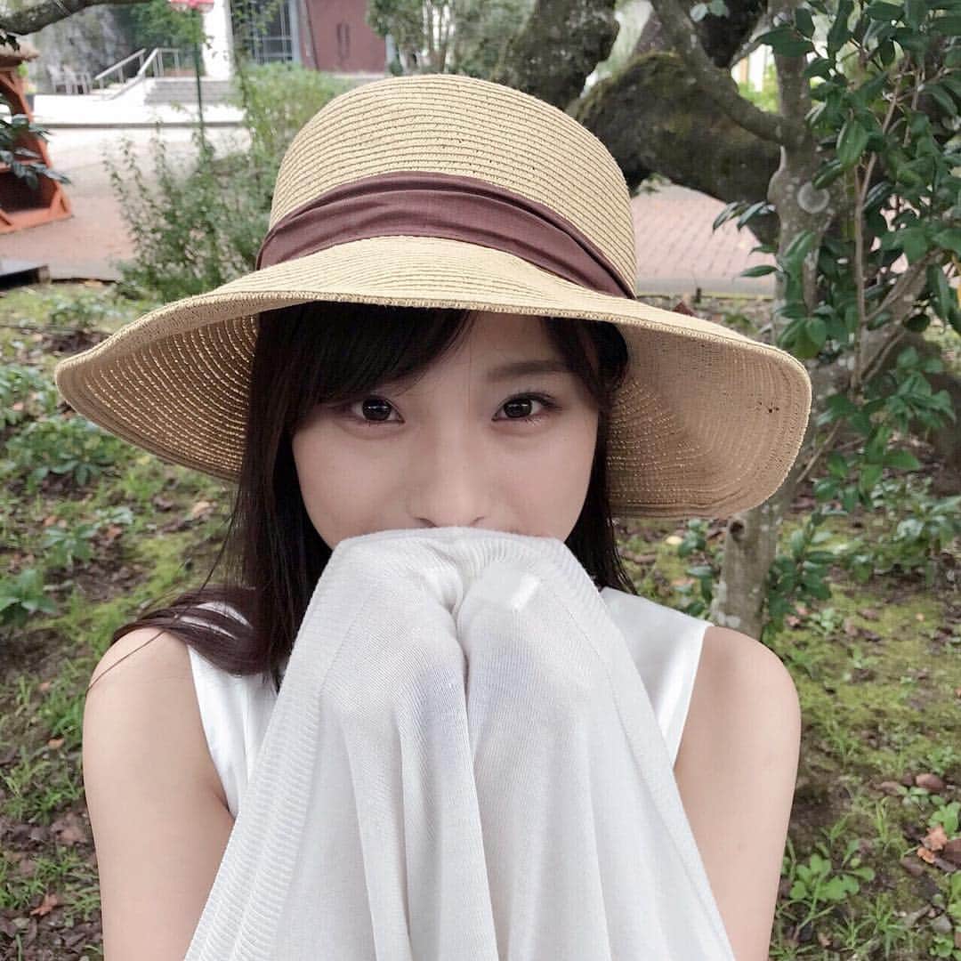左伴彩佳さんのインスタグラム写真 - (左伴彩佳Instagram)「👒🍃🦔」9月8日 21時26分 - hidaaya_729