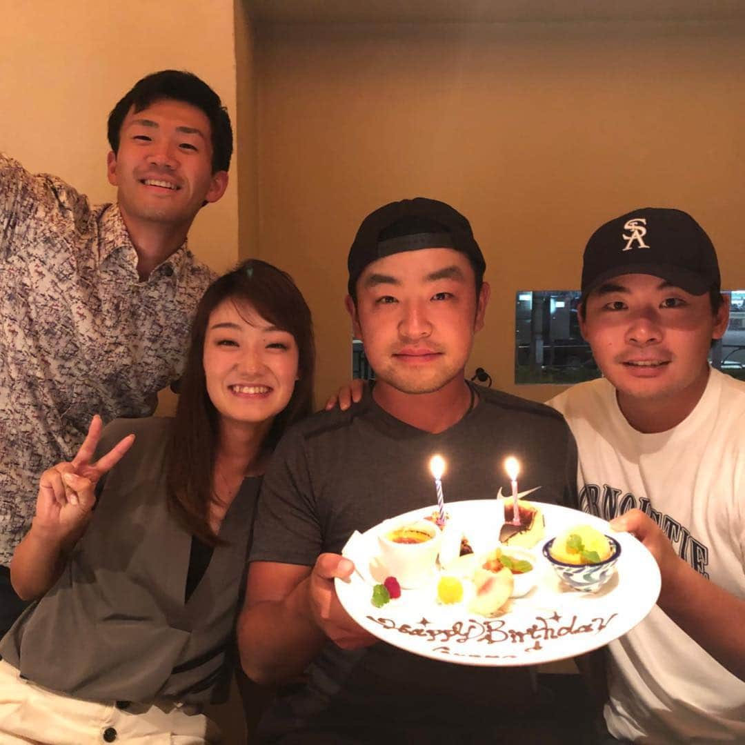 時松隆光のインスタグラム：「誕生日お祝いしていただきました！ 25歳も頑張ります！！😄 #時松隆光 #時松源蔵」