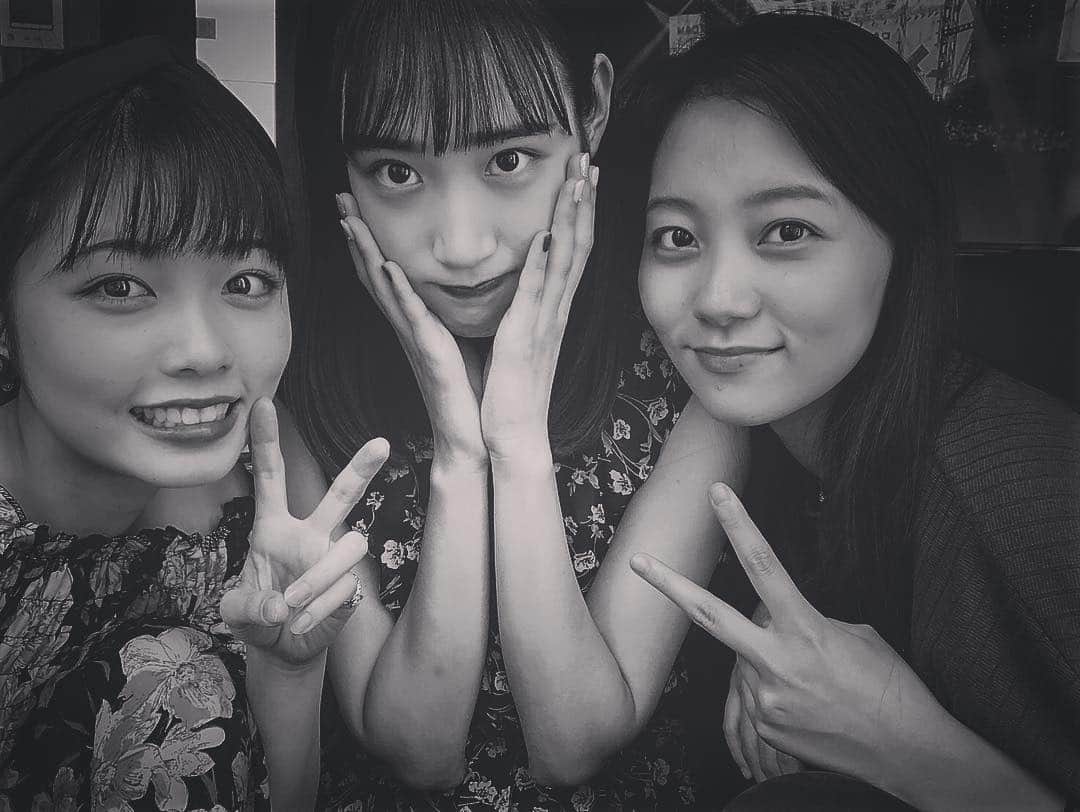 工藤綾乃のインスタグラム：「可愛い子たち👽💋ふうかっちとなっちゃん」