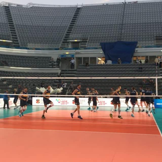 李博のインスタグラム：「本日、オープンコートでイタリアと試合があります🇮🇹 ここで出来ることに感謝をし、 思いっきり戦ってきます！」