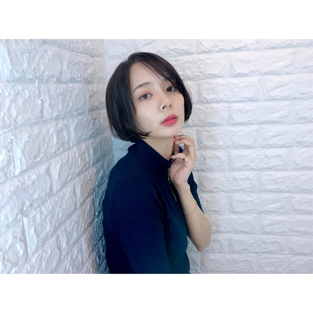 岡田紗佳さんのインスタグラム写真 - (岡田紗佳Instagram)「💇‍♀️💇‍♀️💇‍♀️ (@sasage_hair )で💇‍♀️ 新しいバランスの私！なんだかスタイル良く見えるぞーう！服着るのも楽しくなりそう！」9月9日 19時48分 - sayaka_okada