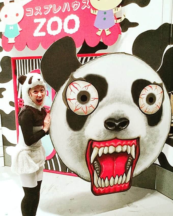 松浦景子さんのインスタグラム写真 - (松浦景子Instagram)「私の顔がモデルなのよ🐼 そっくりね❤🐼❤ 🐼🐼🐼🐼🐼🐼🐼🐼🐼🐼🐼🐼🐼🐼🐼🐼🐼🐼🐼🐼🐼🐼🐼🐼🐼🐼🐼🐼🐼🐼🐼🐼🐼🐼🐼🐼🐼🐼🐼🐼🐼🐼🐼🐼🐼🐼🐼🐼🐼🐼🐼🐼🐼🐼🐼🐼🐼🐼🐼🐼🐼🐼🐼🐼🐼 #なんばグランド花月#NGK #吉本新喜劇#よしもと新喜劇#新喜劇 #松浦景子#芸人#女芸人#コスプレ#cosplay #🐼#パンダ#ぱんだ#PANDA #zoo#動物 #そっくり#くりそつ#クリソツ #l4l#l4f#lovers_nippon」9月10日 23時48分 - pinkpinks13