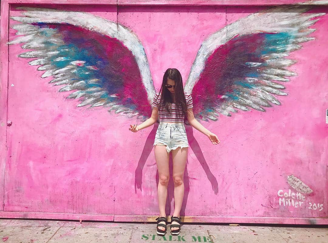 相楽伊織さんのインスタグラム写真 - (相楽伊織Instagram)「🦋🦋🦋 #losangeles #🇺🇸」9月12日 11時38分 - _iorisagara264_