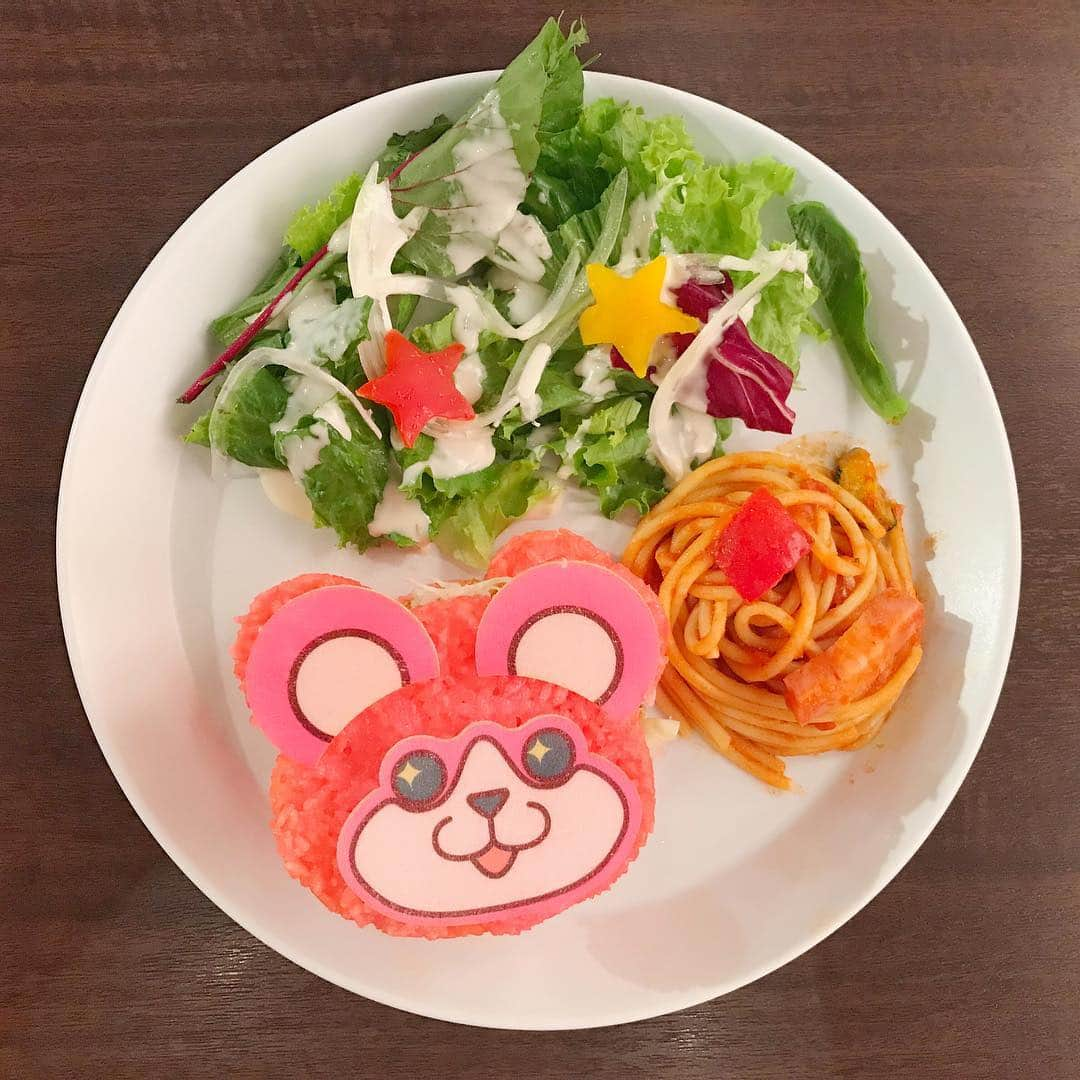 倉知玲鳳さんのインスタグラム写真 - (倉知玲鳳Instagram)「バンドリ ！ガールズバンドパーティ！カフェ でいただいたお料理です(*´꒳`*) どれも可愛くて美味しかった〜✨ byれお」9月13日 9時31分 - reo_kurachi_s_official