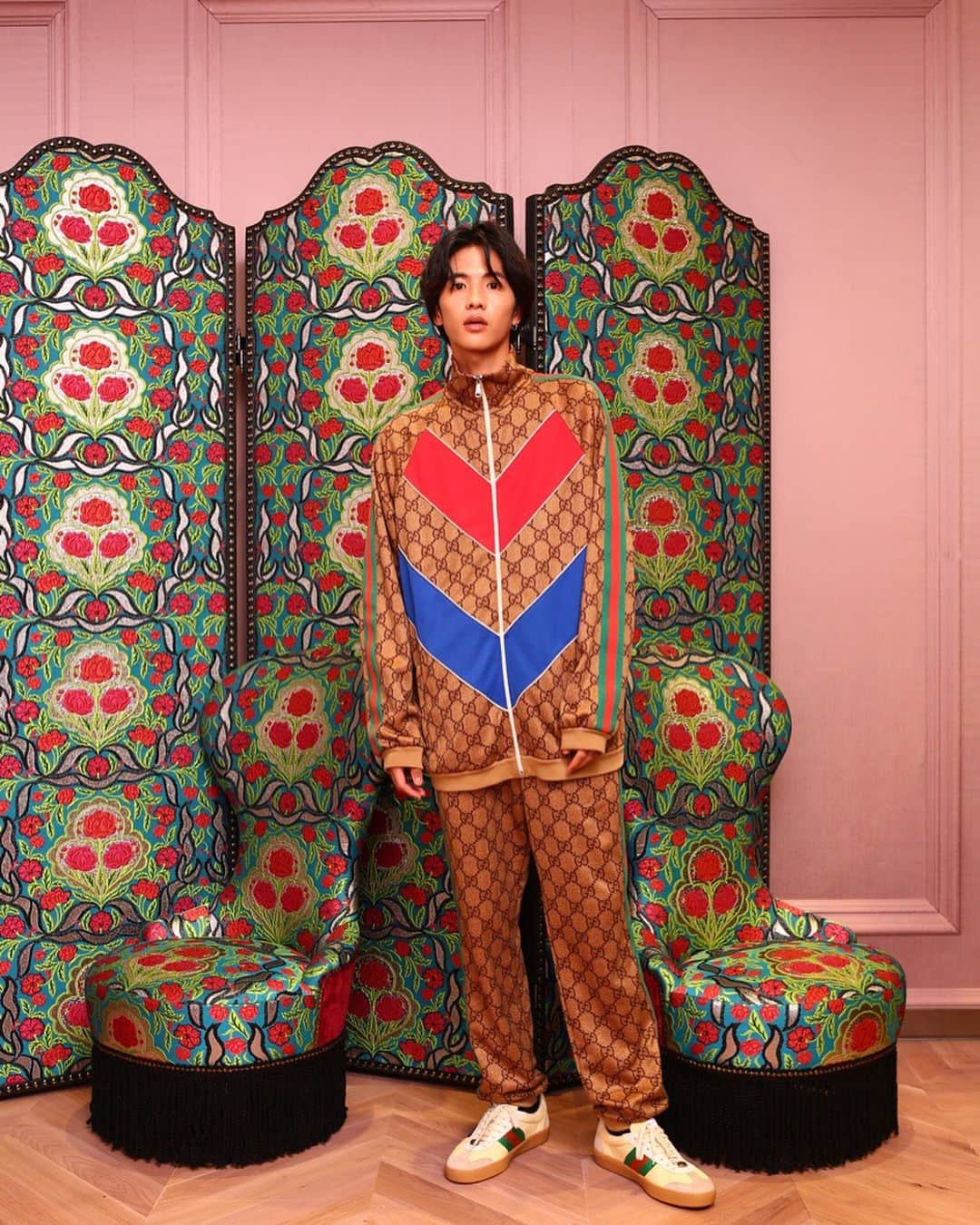 志尊淳さんのインスタグラム写真 - (志尊淳Instagram)「GUCCI表参道OPENING RECEPTION PARTY  #夏木マリさんと」9月13日 20時50分 - jun_shison0305