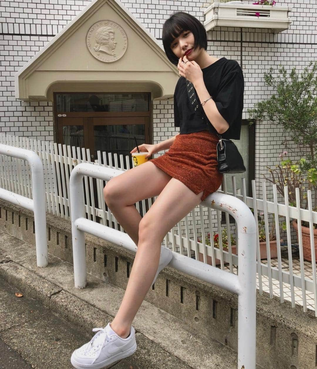 Mikako さんのインスタグラム写真 - (Mikako Instagram)「きょう #uniqlo #perverze #bigotre #nike」9月13日 21時54分 - mikako_faky