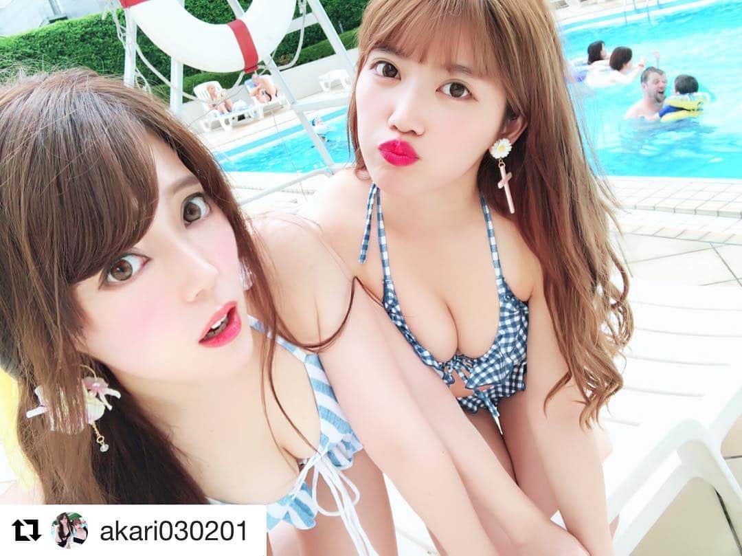 水着美女のインスタグラム