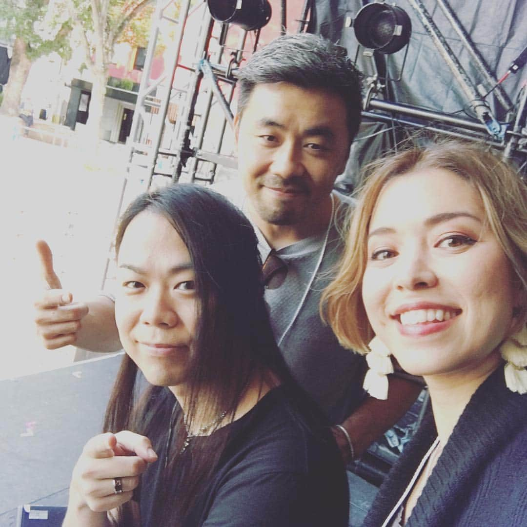 SHANTIさんのインスタグラム写真 - (SHANTIInstagram)「It’s always great to reunite with fellow musicians ツアー以来のトシ君と久しぶり ドラムス菅野トモ。仲間に会えてワクワクする中洲ジャズフェス #nakasujazz2018 @toshitakashibata Shibata Toshitaka on keys and Tomo Kanno on drums. #musicianlife」9月15日 14時10分 - shantimusic