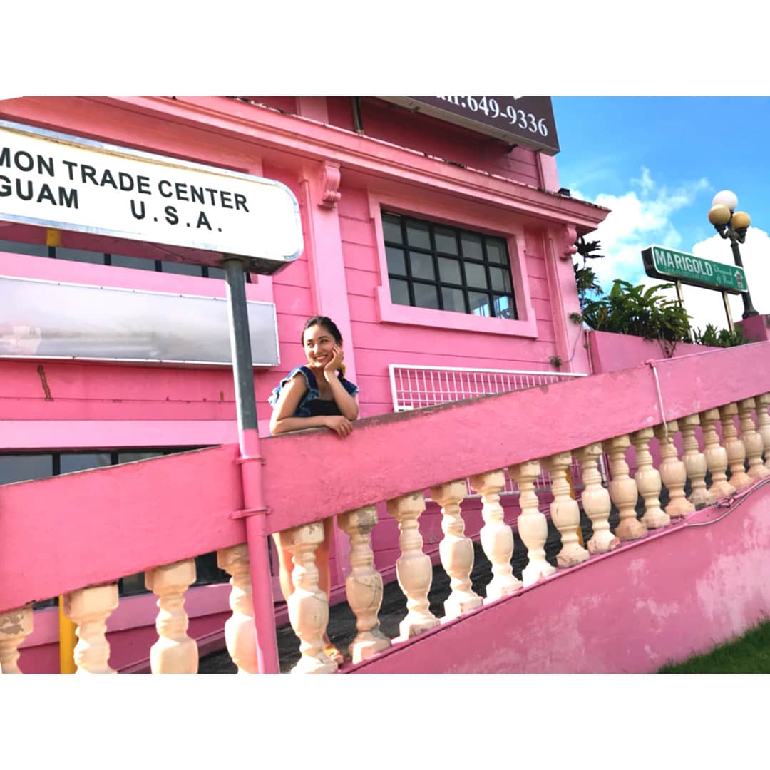 紗綾さんのインスタグラム写真 - (紗綾Instagram)「#tumontradecenter 💗🤙🏽 #guam」9月15日 20時29分 - saaya_official_