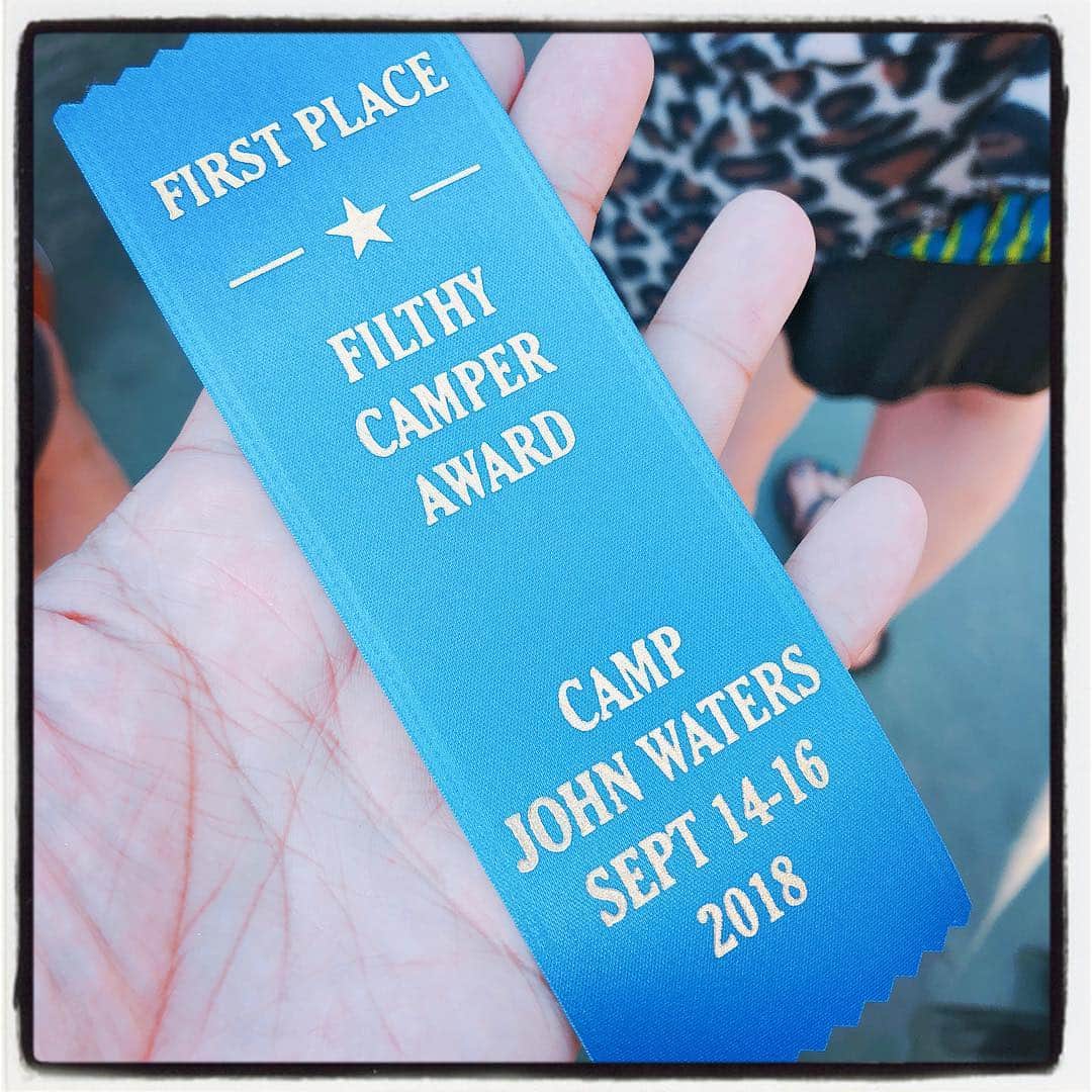 のインスタグラム：「優勝🏅！ Everybody is the winner! #campjohnwaters #clubgetaway」