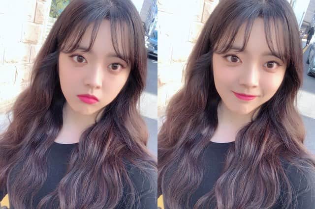 チ・スヨンのインスタグラム：「- 🌸 ▬ 1809010; WEKI MEKI TWITTER ▬ 키링들!! 구름이랑 해랑 같이 나란히 있길래 찍어봤어요 ㅎ🌤 요즘 하늘이 너무 예뻐서 하늘 사진을 많이 찍게되네요 ㅎ  오늘도 기분좋은하루보내요❤️☺️ #/이제 #/가을인건가 ▬ English translation: © wemejisuyeon; IG Kilings!! I took a picture of the cloud and the sun together side by side ㅎ 🌤  Nowadays, the sky looks very pretty, so I ended up taking many pictures of the sky. Hope you have a happy day today ❤️☺️ #/Already #/IsItAutumn ▬ #jisuyeon #suyeon #doyeon #yoojung #elly #sei #say #lua #rina #lucy #지수연 #수연 #김도연 #도연 #최유정 #엘리 #정해림 #세이 #이서정 #루아 #리나 #루시 #produce101 #wekimeki #weme #위키미키 #kpopf4f #kpopl4l」