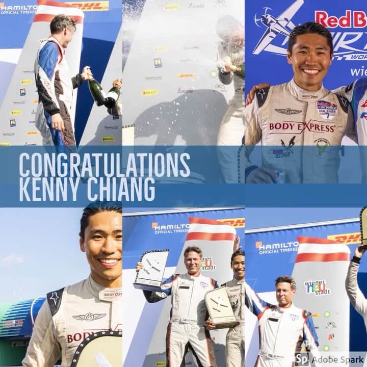 能勢雄一のインスタグラム：「Congratulations 🍾🎉🎊 @chiangaero !! #airrace」
