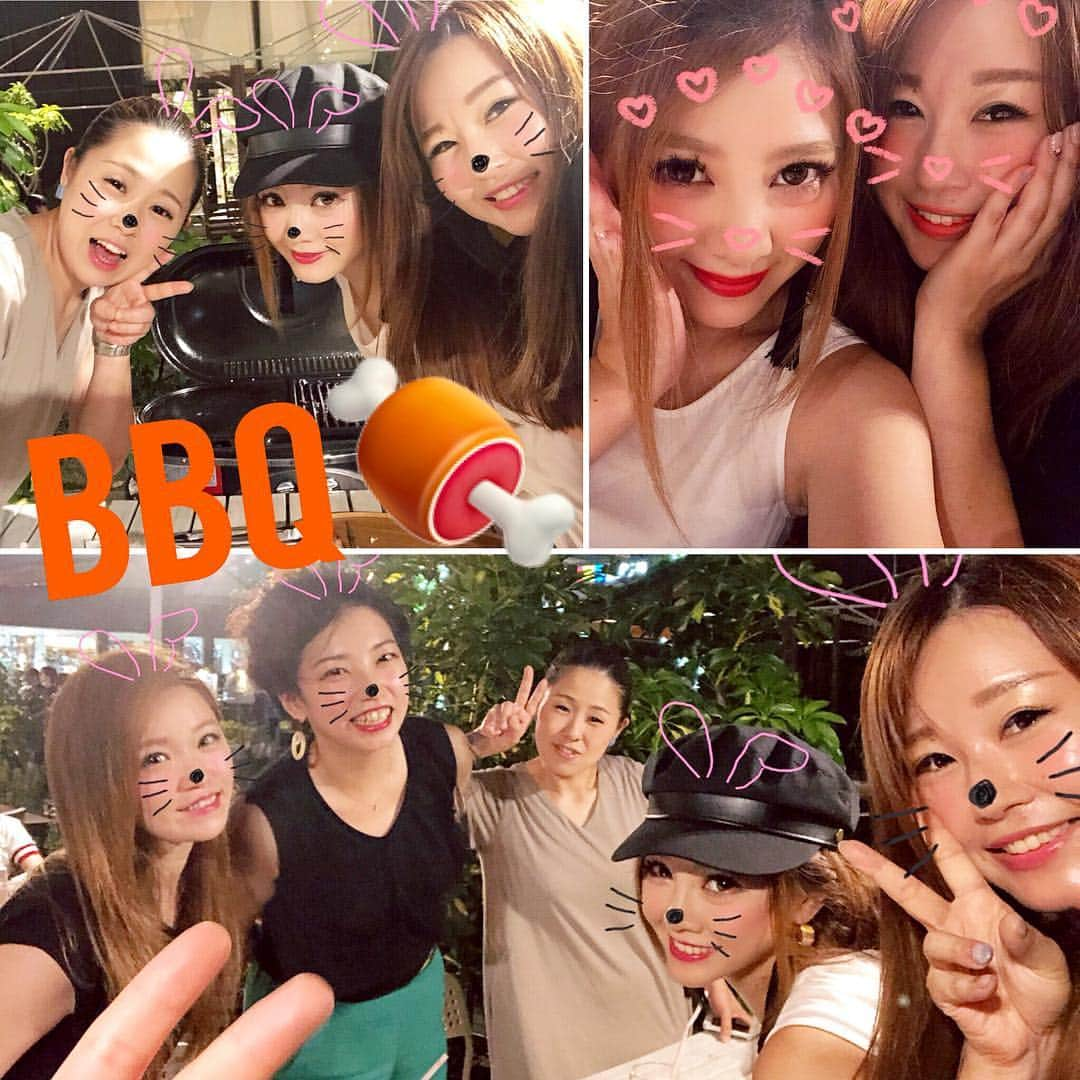 米本紗弥香のインスタグラム：「今さら更新でゴメン 笑 毎年恒例地元BBQ♡  #bbq #hometown #friends #osaka #てんしば #天王寺 #バーベキュー #地元 #snowに頼る 笑 #yonesaya #yonemotosayaka #よねさや #米本さやか」