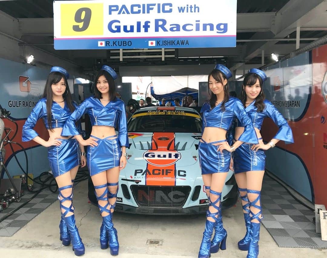 林ゆめさんのインスタグラム写真 - (林ゆめInstagram)「SUPER GT Rd.6 SUGO 9号車 PACIFIC with Gulf Racingは予選3位！ 決勝レースでは、6位でのフィニッシュとなりました！ 今シーズン最高位☺️❤️ _ そしてドライバーさん2人のお誕生日もお祝いさせていただきました！ _ 残りのレースはあと2戦！ みんな今回も会いに来てくれてありがとう！ _ _ _ #SGT #SGT2018 #スポーツランドsugo #菅生 #pacificwithgulfracing #pacificfairies #RQ #レースクイーン #instagood #ig_japan」9月16日 23時17分 - ___yuume.18