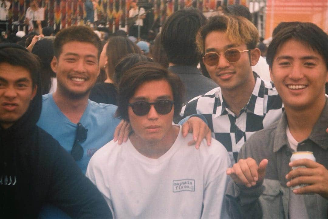 佐藤魁のインスタグラム：「its been so fun  event #surfskaters days @reokanao 🐵 these are the days🐵  波もすごくよくて skateの みんなも  音楽も すごく楽しかった🌅🏞🐅」