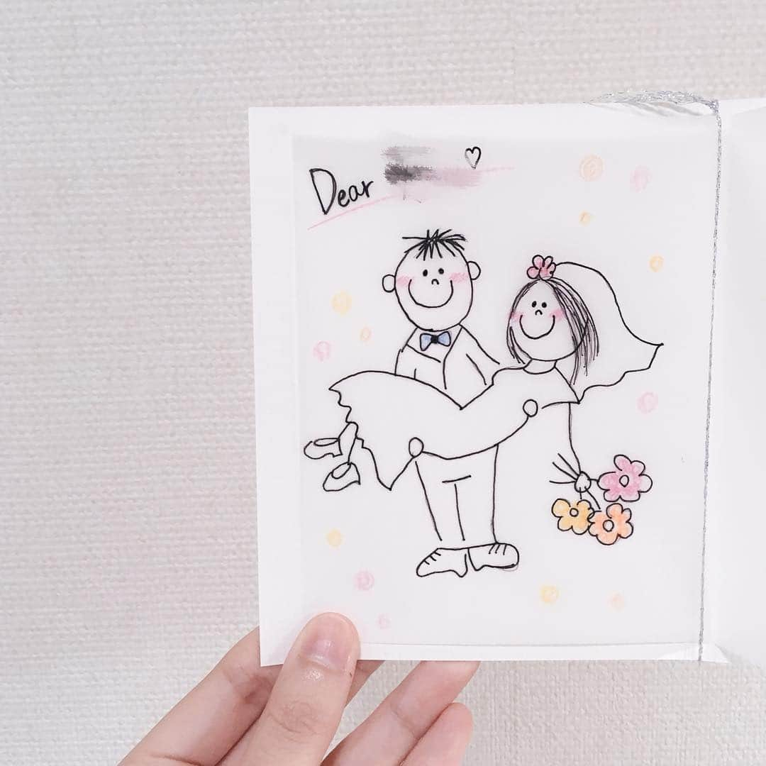 井上早紀さんのインスタグラム写真 - (井上早紀Instagram)「結婚する０歳からの友人に💌」10月16日 13時22分 - _is__231