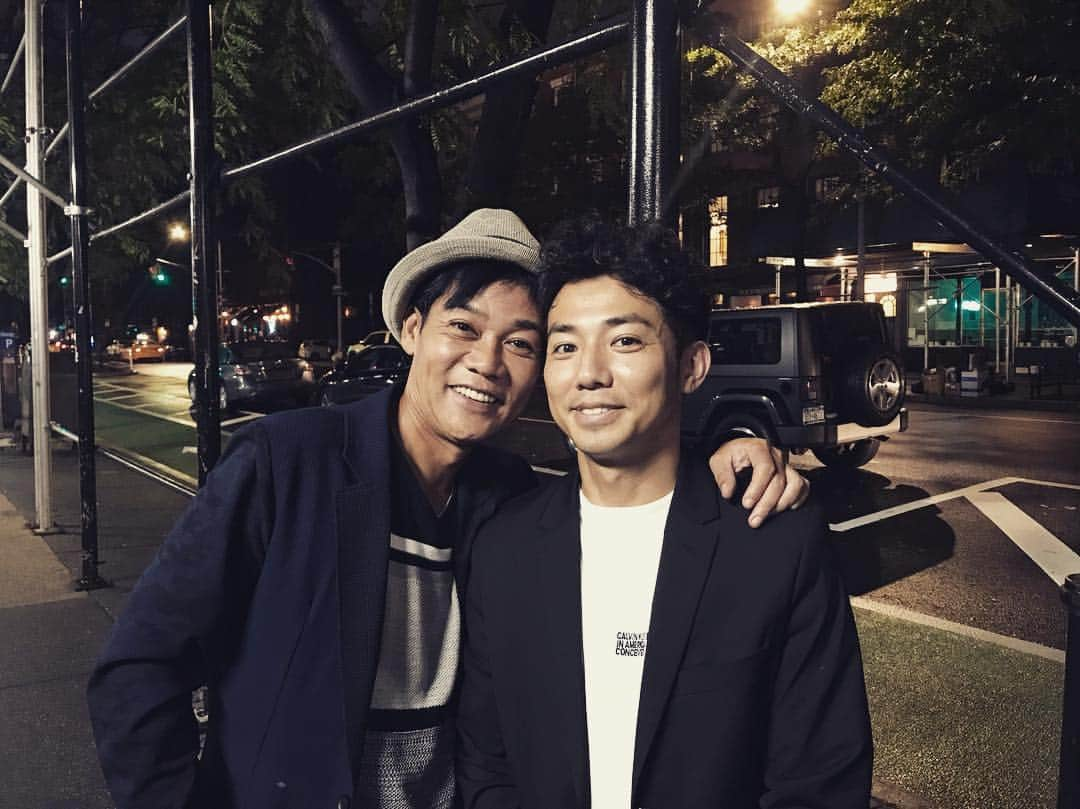 綾部祐二さんのインスタグラム写真 - (綾部祐二Instagram)「Great dinner with Jun Nagura in NYC.」10月12日 14時15分 - yujiayabe