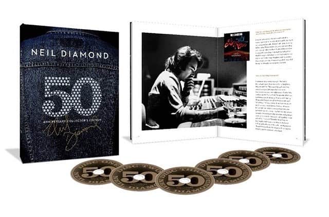 ニール・ダイアモンドさんのインスタグラム写真 - (ニール・ダイアモンドInstagram)「Neil Diamond’s ‘50th Anniversary Collector’s Edition,’ a 6CD career-spanning retrospective of Neil’s most beloved hits is arriving on November 30th in a hardcover book with rare photos, alongside demos, rarities, and 15 previously unreleased tracks! 🌟 shop.neildiamond.com」10月13日 1時50分 - neildiamond