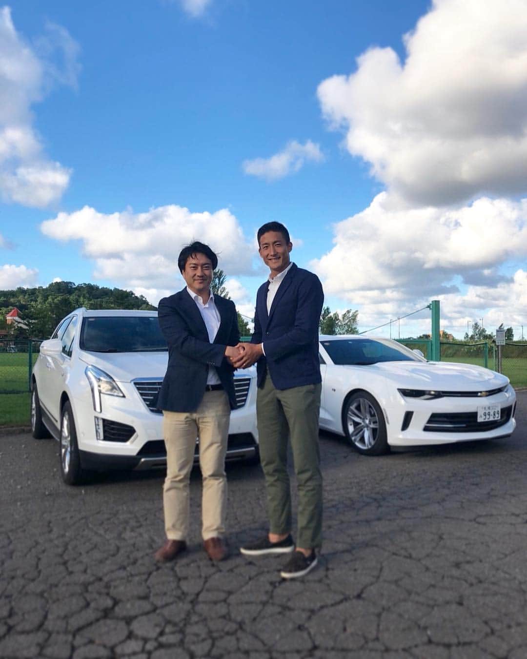 都倉賢のインスタグラム：「先日余市町長のさいとう啓輔さんとお会いする機会がありました。 エネルギッシュな方で目にはパワーが宿り、本気で地方から日本を変えていくという情熱を感じました！！！ こう言ったご縁に感謝感謝です🙏 #元気です北海道」