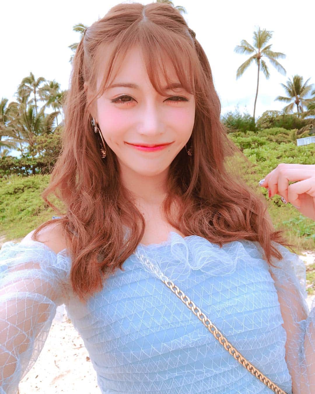 明日花キララさんのインスタグラム写真 - (明日花キララInstagram)「やっぱり夏も好きだなあ👒🐚 #hawaii」10月14日 9時46分 - asukakiraran