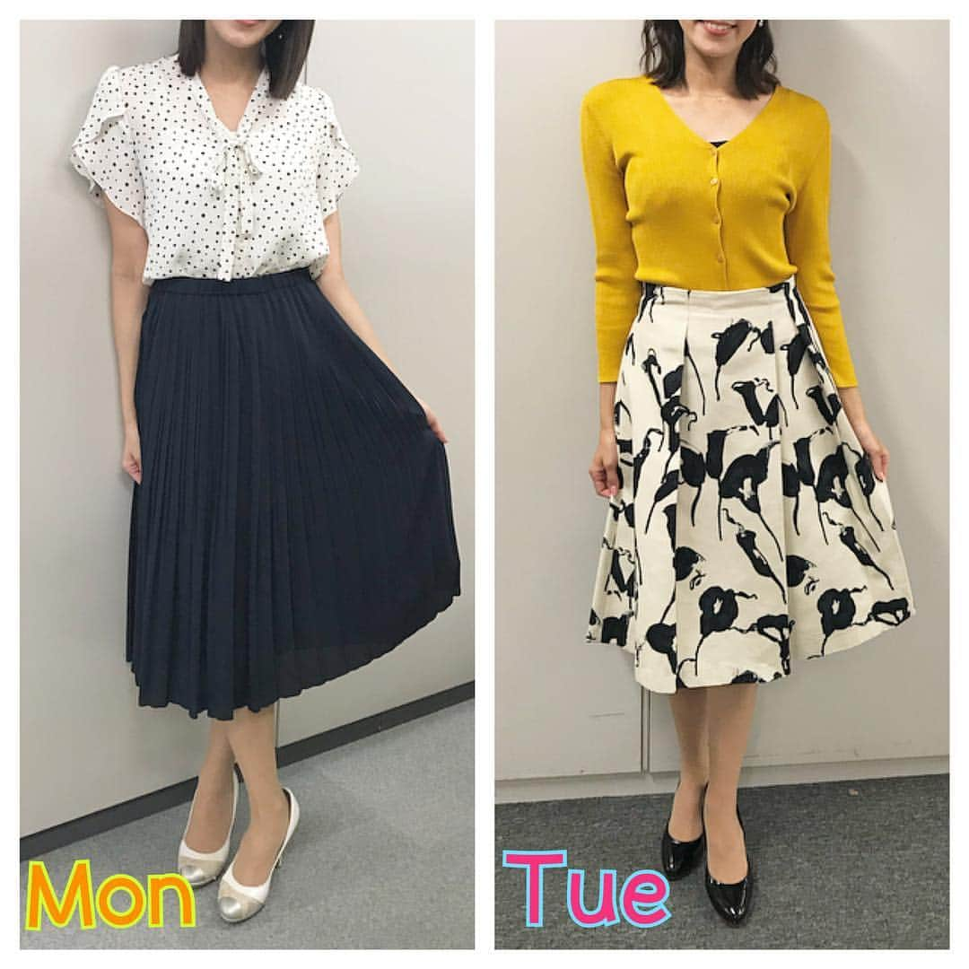 永島優美さんのインスタグラム写真 - (永島優美Instagram)「* 👗Weekly Coordinate(10/7- )👠 * 1週間お疲れ様です♪ この週末は兵庫出張だったので、ロケで地元の思い出の地をたくさん回れました😆✨嬉しかったなぁ♫ 写真は#北野異人館 前📍 * さて、先週お伝えしていた1週間の衣装をupしてみました🌟もうすっかり秋色ですね🍠🍂 * - - - - - - - - - - - - - - - - - - - - - - - - 👗#weeklyコーデ （Mon＆Tue ▶︎ Wed＆Thu ▶︎ Fri＆Sun） #coordinate #めざましテレビ #ジャンクスポーツ #私は木曜が特にお気に入り♡」10月14日 18時56分 - yuumi_nagashima