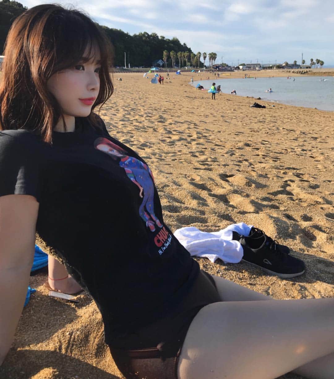 Haruのインスタグラム：「안 녕 💖」