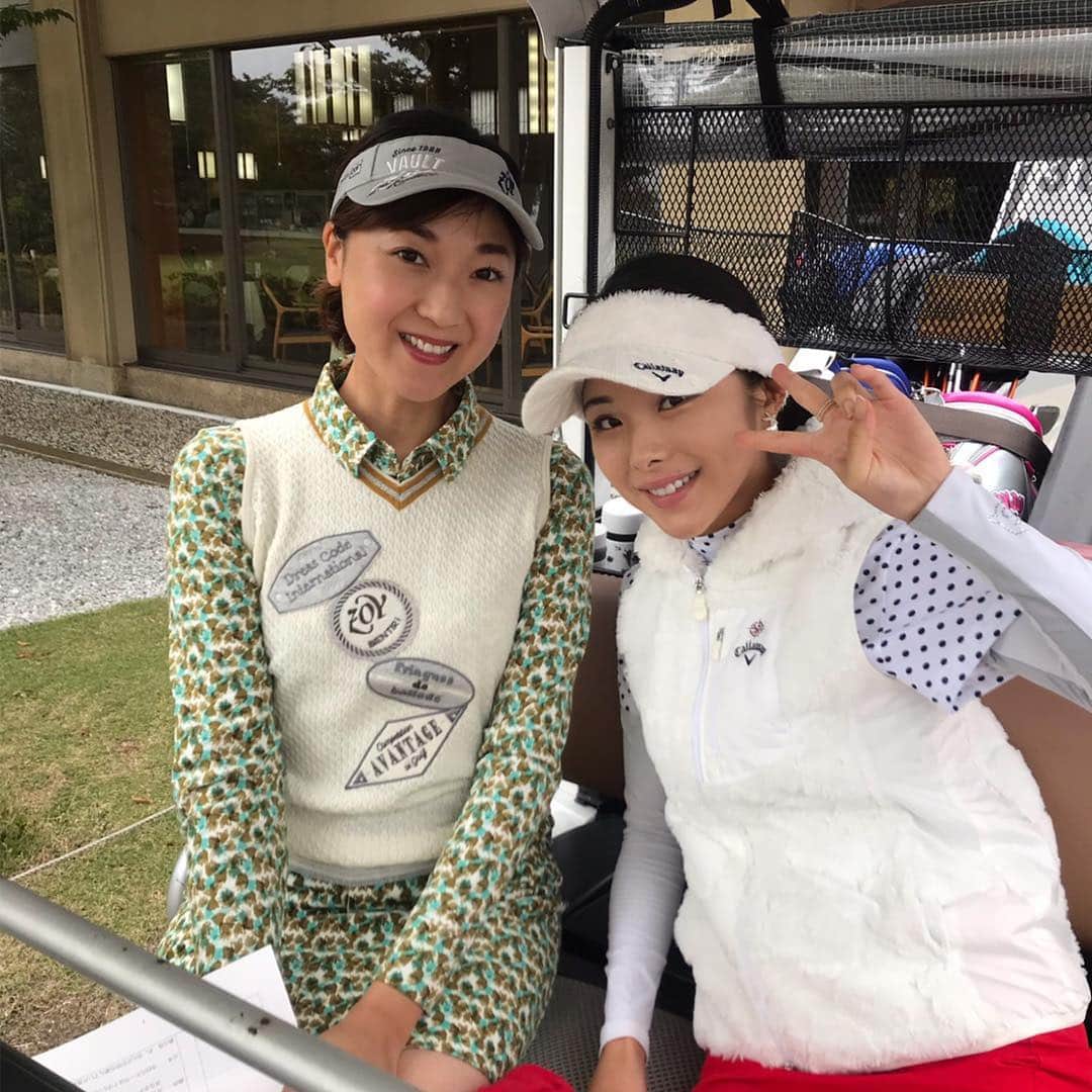 のインスタグラム：「. ゴルフ革命出演します⛳️ 是非見てください♡ . . 11/4(日) 9:00~10:00 が初回放送で、 11/25(日) 16:30~17:30 , 11/26(月) 2:45~3:45にも再放送されます！ . #ゴルフ革命 #cs放送 #舞の海さん #山本幸路プロ #鹿内美沙アナ #野田すみれ」