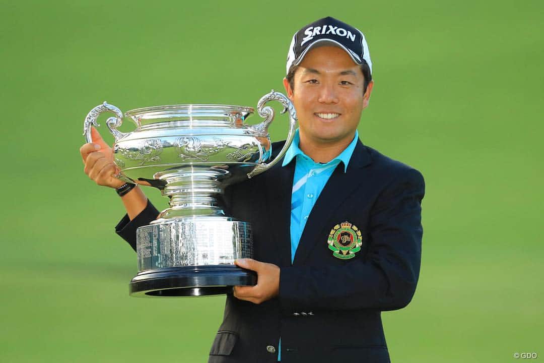 稲森佑貴のインスタグラム：「おかげさまでツアー初優勝を日本オープンですることができました✨ みなさまの応援のおかげで頑張れました！ またこれからも頑張りますので応援よろしくお願いします‼️」