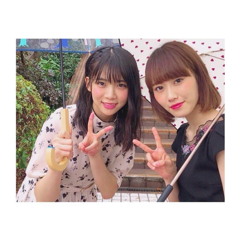 西潟茉莉奈さんのインスタグラム写真 - (西潟茉莉奈Instagram)「. 大雨の中での9月の生写真！ 是非、チェックしてください💓 . #がちゃぴよ#大雨#伝わらないかもだけど #凄かったよ」9月22日 13時36分 - marina_1016.n