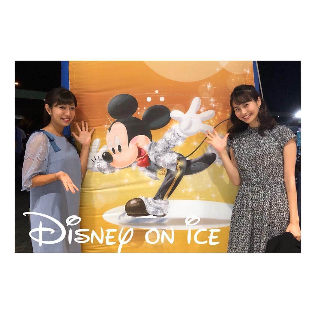 のインスタグラム：「. ディズニーオンアイス🐭⛸💞 佐田さんに誘って頂いて ずっと見たかったショーが見れて幸せでした🤤 ミッキーが「高松」って言った時発狂しました！笑 TSCの唐川さんにも偶然お会いしました🎀 楽しかった⭐️ . #KSB #瀬戸内海放送 #5ch #アナウンサー #disneyonice #他局主催 #RNC  #香川にミッキーが！ #ハムの躍動的な瞬間を激写！笑 #浮いてる😂 #こんなに熱くディズニー語れる先輩がいるKSB素敵 #佐田さん大好き💕」