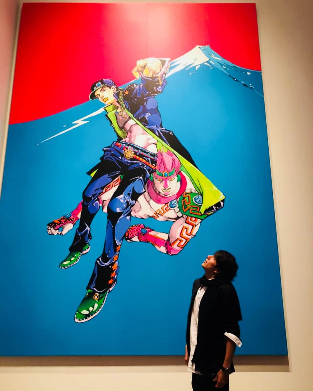 城田純さんのインスタグラム写真 - (城田純Instagram)「荒木飛呂彦原画展 JOJO -冒険の波紋-  もうカッコ良すぎです。 ヤバイです。 荒木先生の世界観素敵すぎます。 本当に感動しました。  #荒木飛呂彦 #ジョジョ展 #世界観 #天才 #感動」9月22日 15時50分 - junbopeace