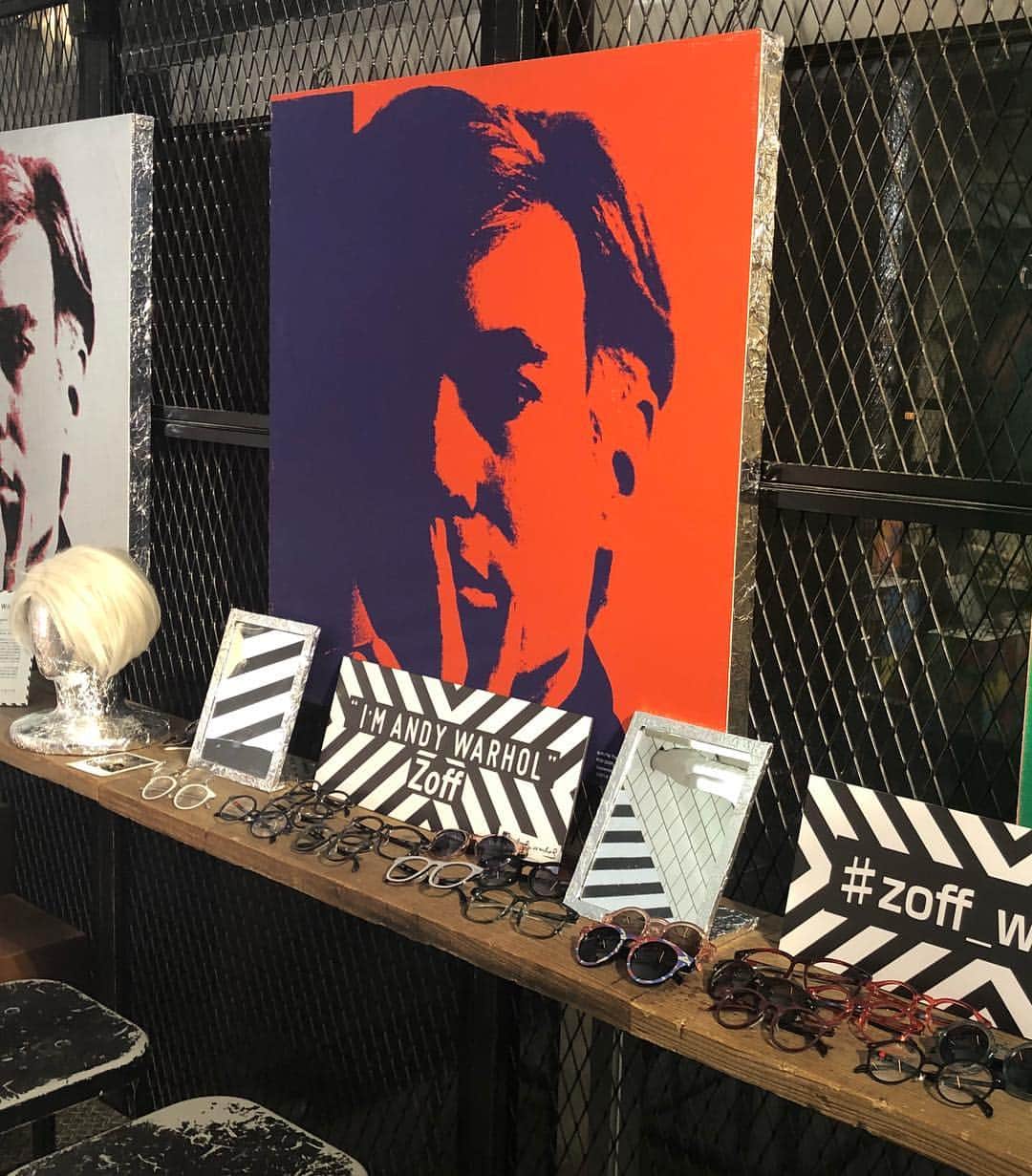 細谷理紗さんのインスタグラム写真 - (細谷理紗Instagram)「Zoff × Andy Warhol collaboration series #zoff_warhol #tb」9月22日 17時08分 - risahosoya