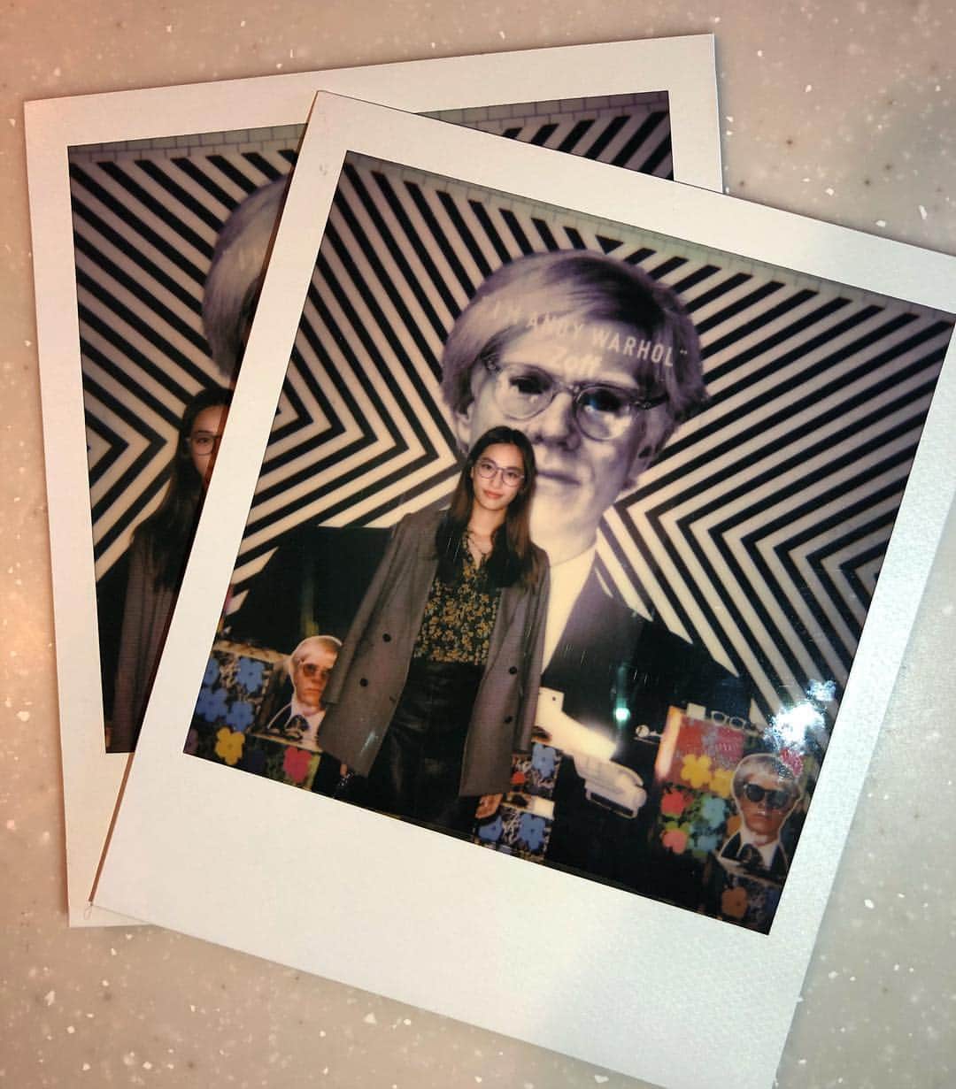 細谷理紗さんのインスタグラム写真 - (細谷理紗Instagram)「Zoff × Andy Warhol collaboration series #zoff_warhol #tb」9月22日 17時08分 - risahosoya