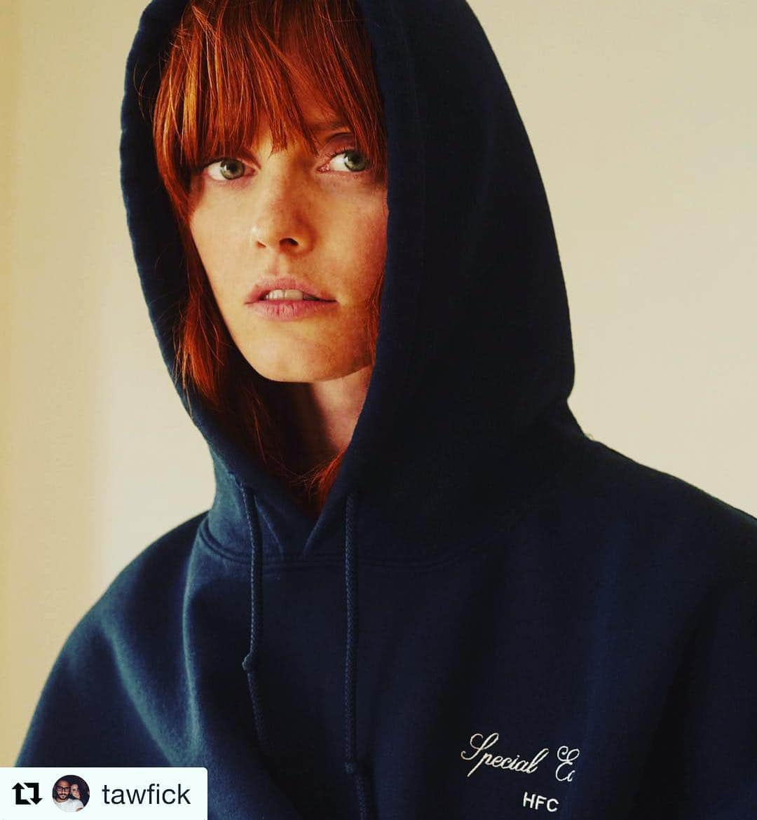 ハーヴェイフェアクロスのインスタグラム：「“Special Editions” Hoody Spring Summer 2019 #harveyfaircloth #specialeditions #highlowfashion #nyfw #fashionweek #fashion」