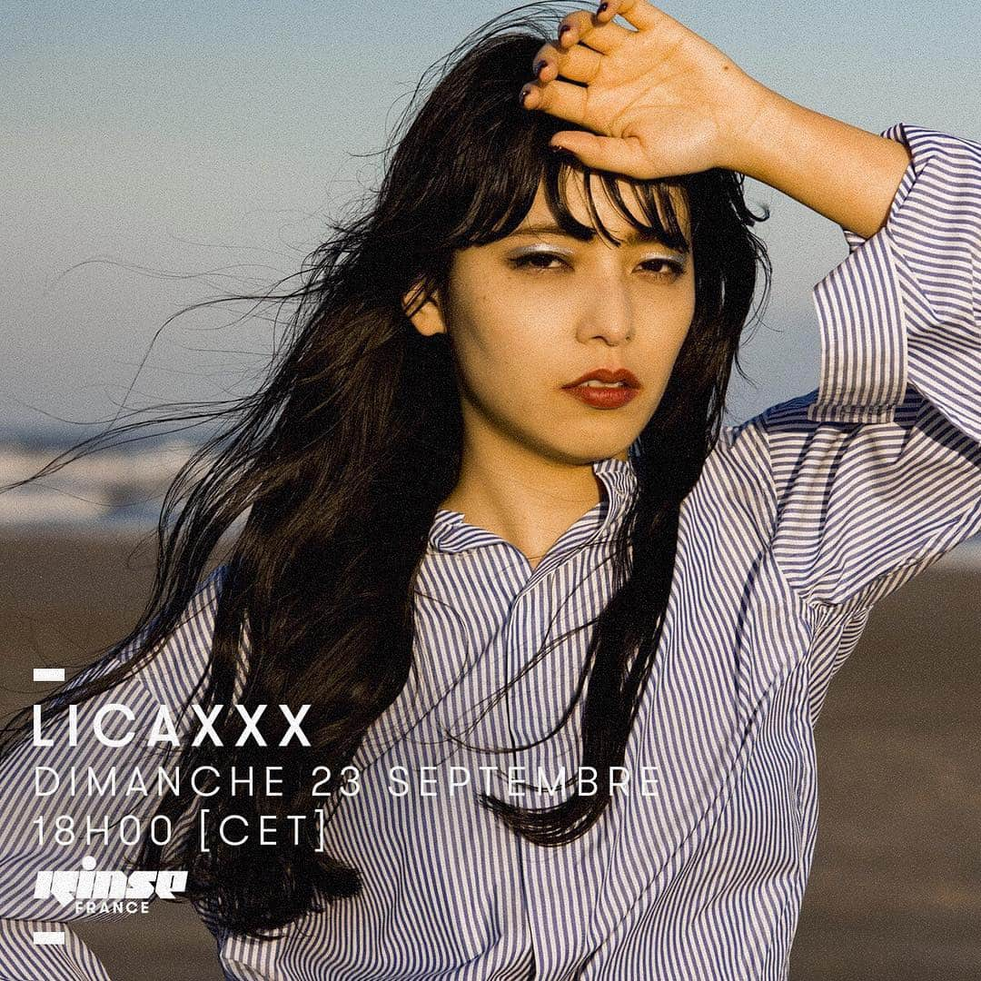 Licaxxxさんのインスタグラム写真 - (LicaxxxInstagram)「Hi PARIS🇫🇷 I dj on @rinsefrance at 6-8pm(CET).日本時間は25時から」9月23日 12時28分 - licaxxx1