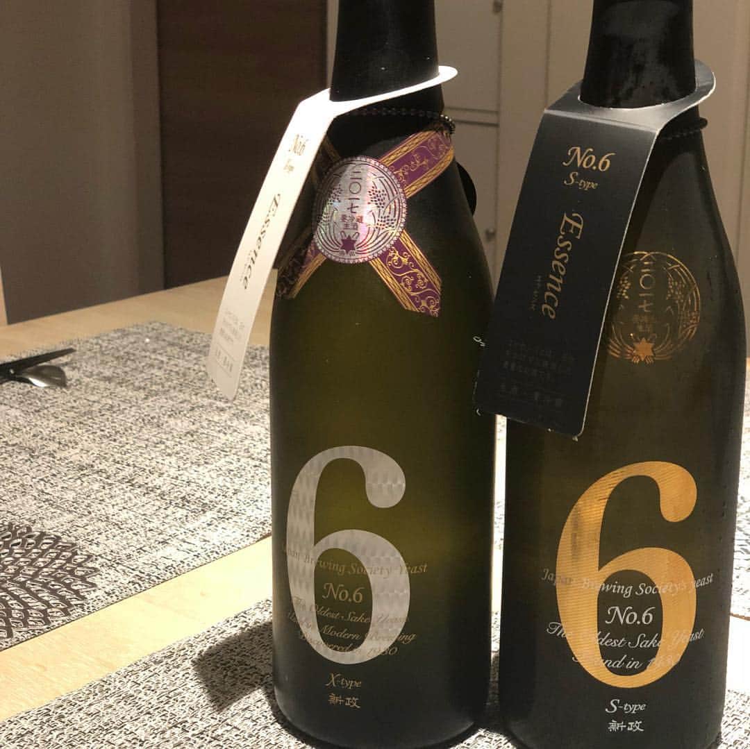 のインスタグラム：「#あらまさ酒造  #NO6 を飲ませていただいてとっても幸せ〜❤️ 面白くて優しい先輩方と長く語り合えて幸せ〜❤️」