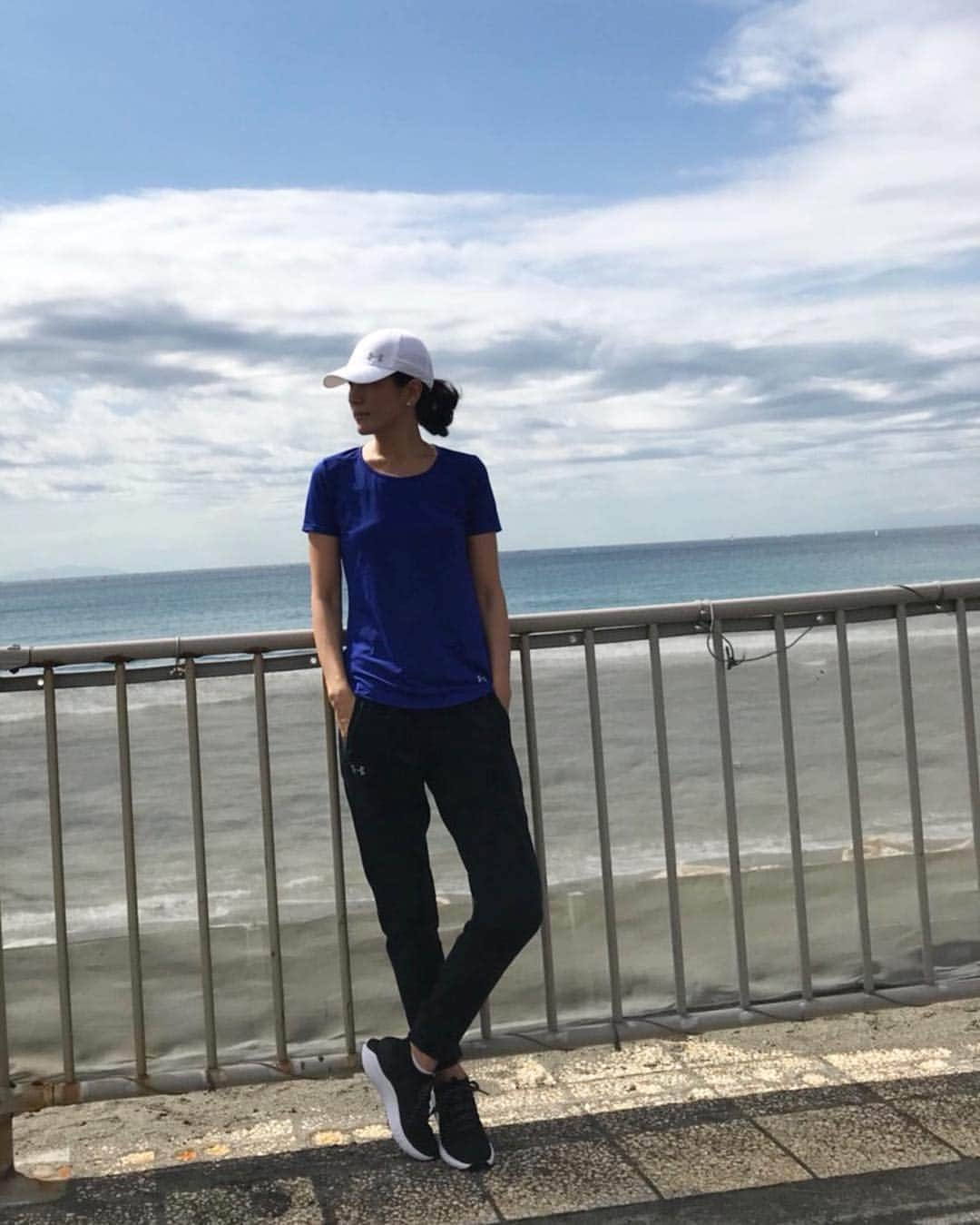 長谷川理恵さんのインスタグラム写真 - (長谷川理恵Instagram)「今日のランは暑かった〜！ 30℃ 明日はいわきへ行きます🏃‍♀️ #running  #UA #underarmour #UAホバー #アンダーアーマー #シューズ最高」9月23日 13時18分 - rie_hasegawa