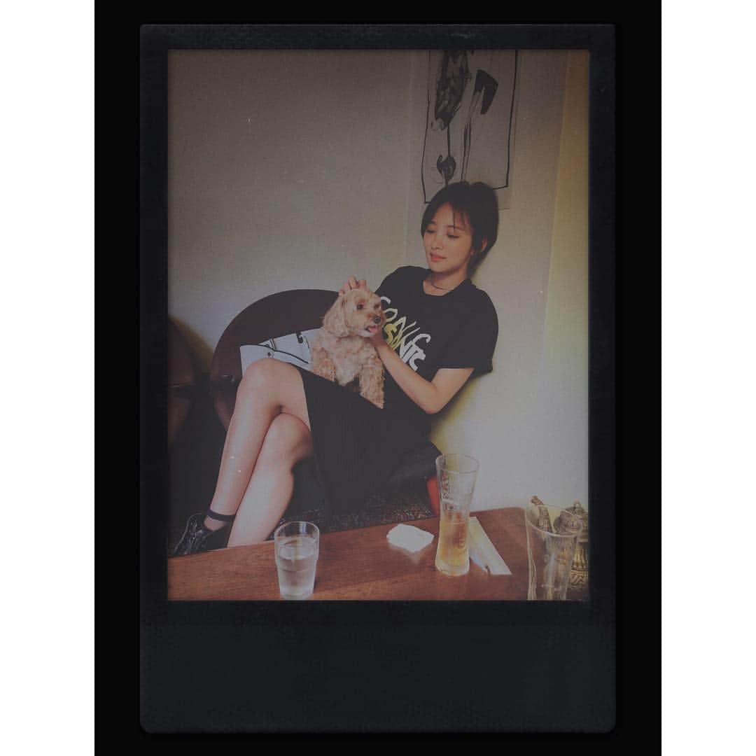 夏菜さんのインスタグラム写真 - (夏菜Instagram)「with🐶❤️ #こむぎ#マルプー#restir」9月23日 14時15分 - natsuna_official