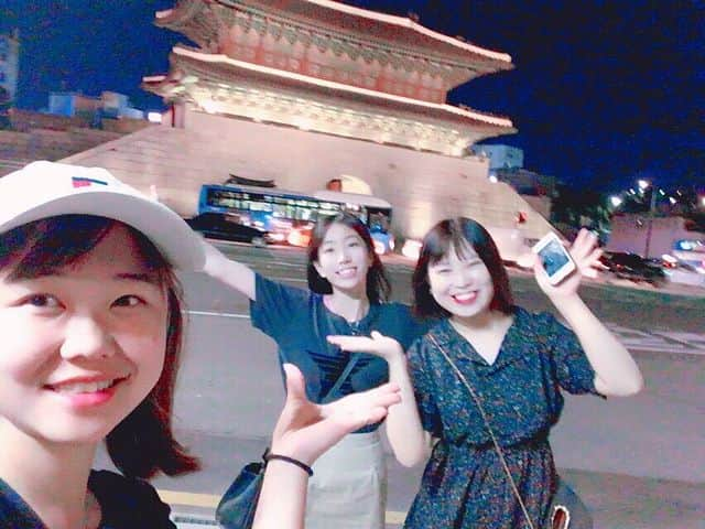 田嶋あいかのインスタグラム：「︎☺︎︎☺︎︎☺︎ 夏の思い出☺️ ついに明日から学校😱  #韓国 #ディズニーシー  #チームラボ #花火」