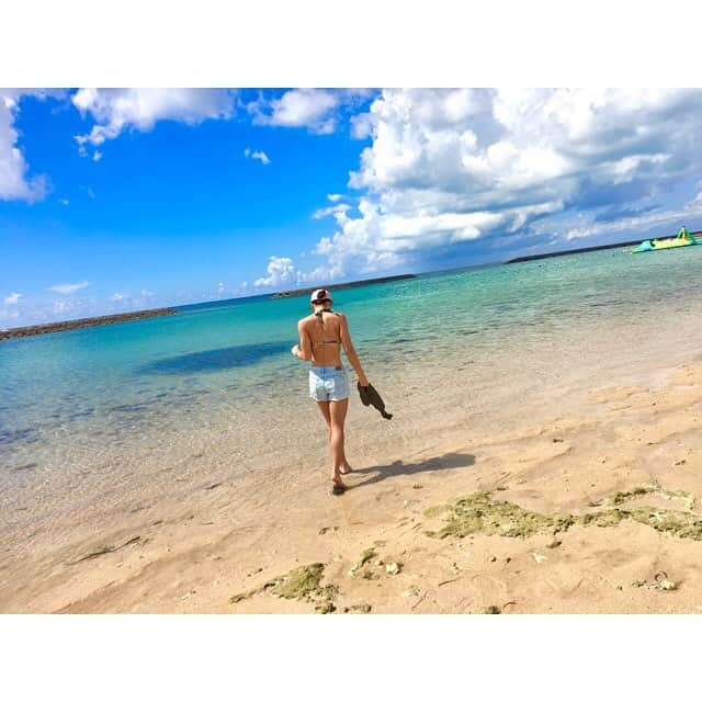 池江璃花子さんのインスタグラム写真 - (池江璃花子Instagram)「* UMI🏖👙🐬🐠🐚✨ #sea」9月24日 13時11分 - ikee.rikako