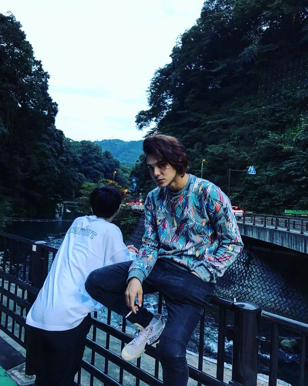 町山博彦のインスタグラム：「リフレッシュ🤞🤞🤞」