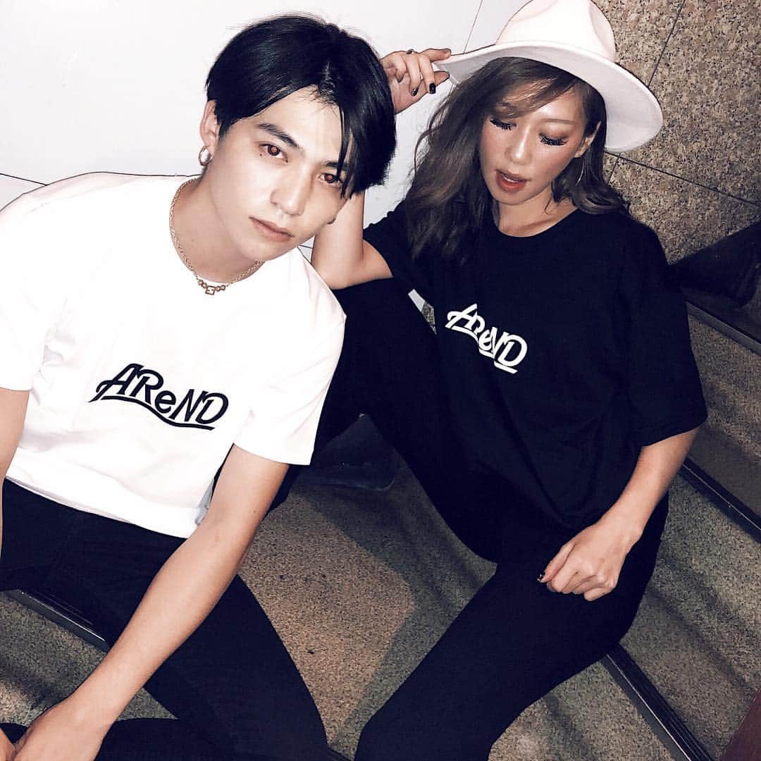 長谷川唯のインスタグラム：「@arend_official  @keiya1205 🔥🖤🔥🖤🔥nice🙊✨✨#AReND💯peace🤞 ・ ・ #AReND #fashion  #me #fashionista #love #happy #instagood」