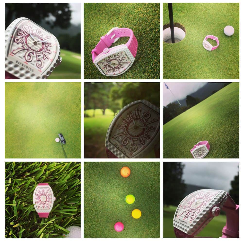 FRANCK MULLER JAPANさんのインスタグラム写真 - (FRANCK MULLER JAPANInstagram)「New model! VANGUARD LADY BACKSWING ヴァンガード レディ バックスイング  #franckmuller #golf #vanguard #golf #golfwatch #pink #フランクミュラー #ヴァンガード #ゴルフ #ゴルフウォッチ #sport #luxe」9月26日 13時14分 - franckmuller_japan