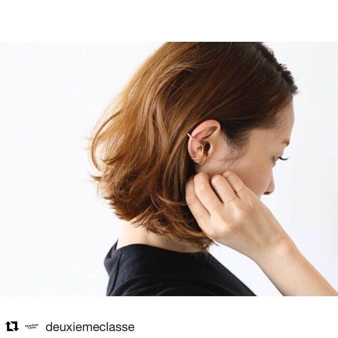 トライセクトさんのインスタグラム写真 - (トライセクトInstagram)「@deuxiemeclasse ・・・ recommend accessory"HIROTAKA "new in.  #deuxiemeclasse#fashion#style#ドゥーズィエムクラス#2018aw」9月26日 13時17分 - baycrews