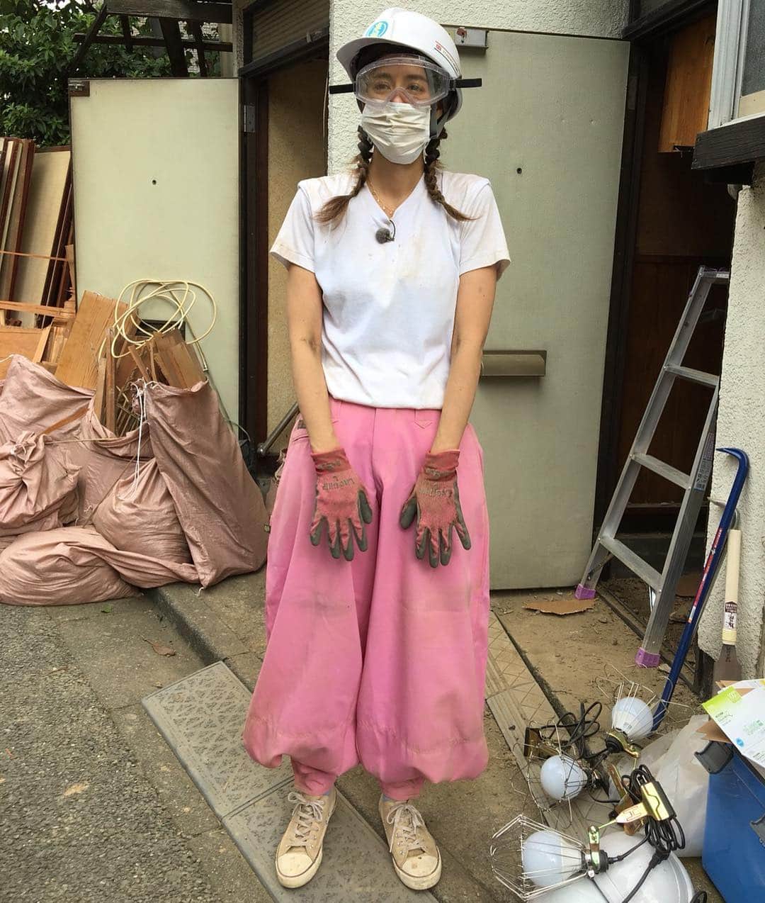 森泉さんのインスタグラム写真 - (森泉Instagram)「My new look for #ボンビーガール 💕 #ニッカポッカ」9月26日 14時44分 - izumi.mori